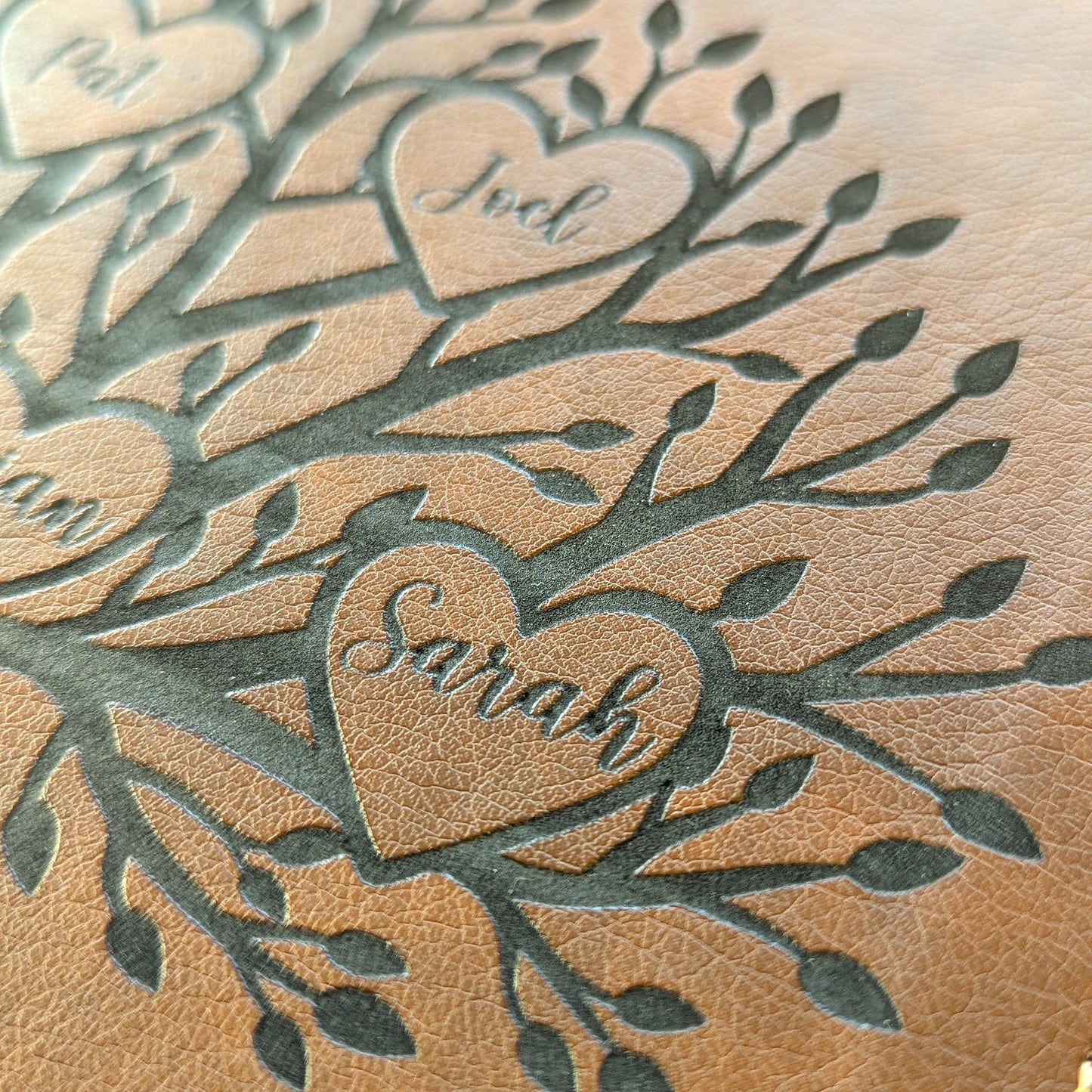 Personalized NIV Family Journaling Bible | New International Version | Custom Engraved | Easy-to-read Study Bible | Family Tree Gift