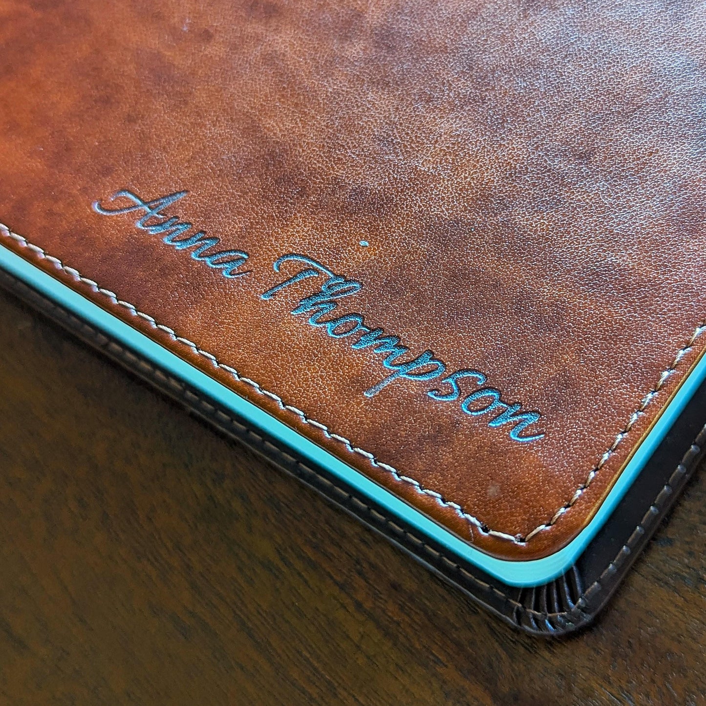 Personalized ESV Journaling Study Bible | Custom Engraved Name | Wide Margin Bible for Notes | Christian Gift for Men & Women | Study Bible