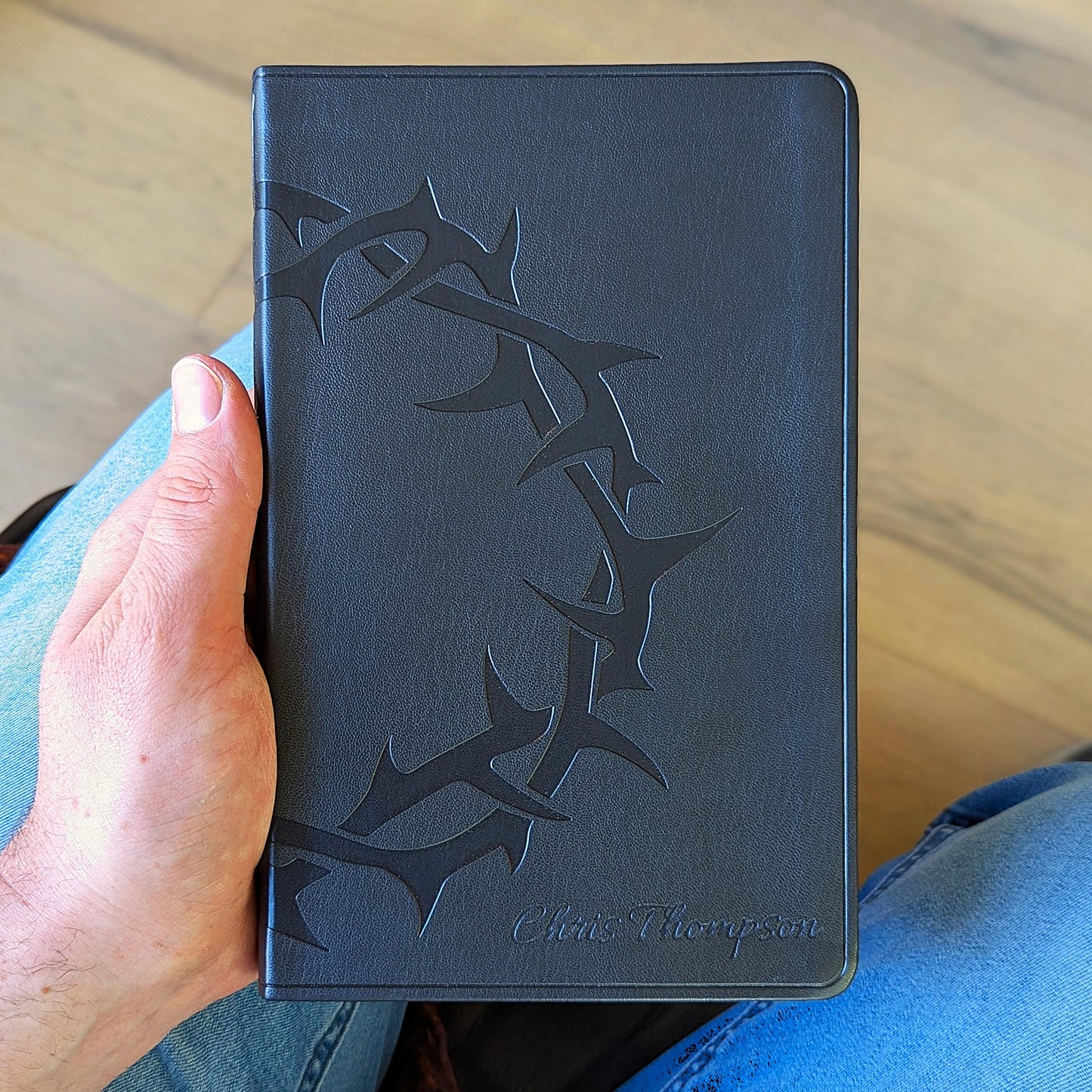 Personalized ESV Gift Bible | Custom Engraved Name | English Standard Version | Portable Thinline Bible | Christian Gift for Men & Women