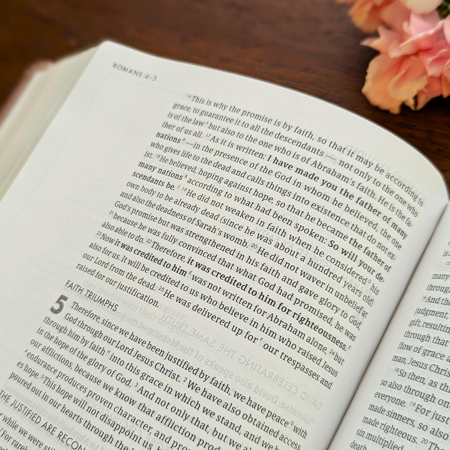 Personalized CSB Journaling Bible | Rose Gold | Custom Engraved Name | Christian Gift for Women