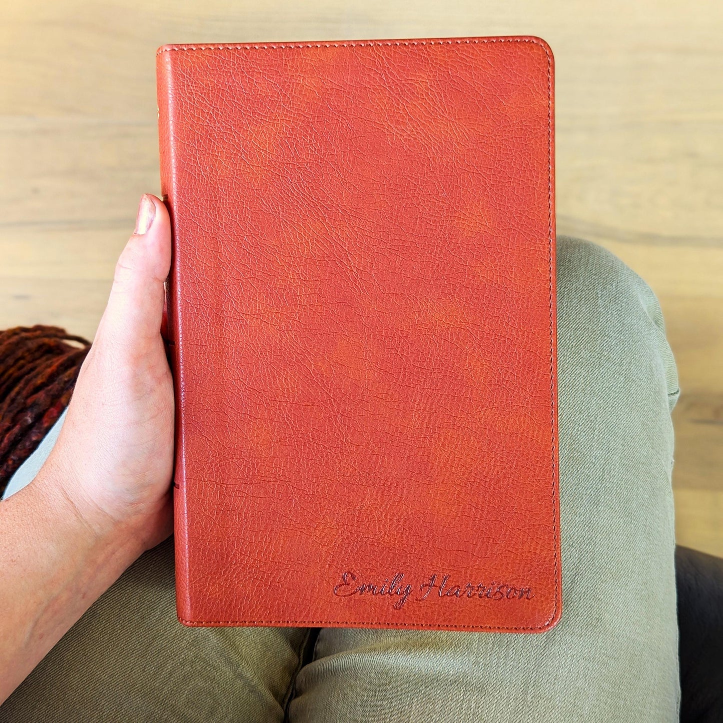 Personalized NASB Large Print Bible | Custom Engraved Name | New American Standard 2020 | Personal Size Reference Bible | Christian Gift