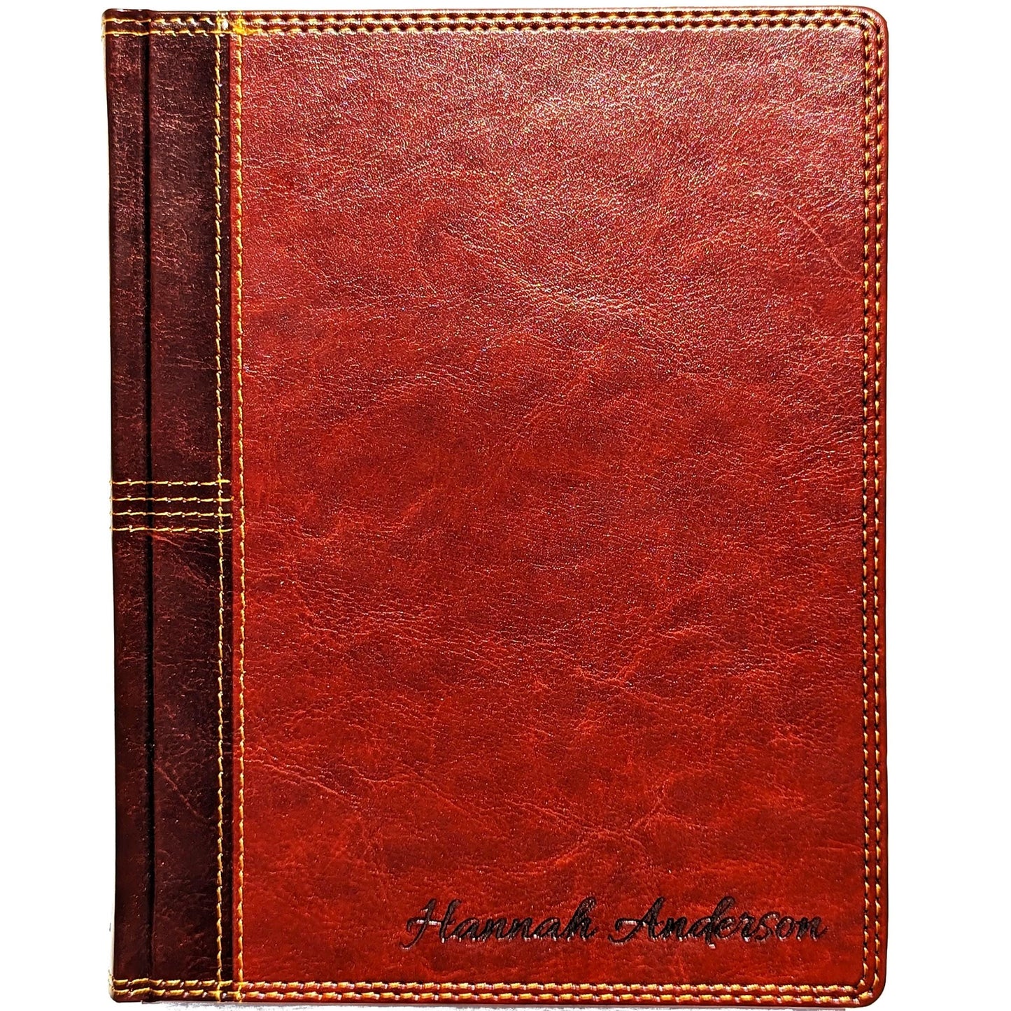 Personalized NASB Journaling Bible | New American Standard 1995 | Custom Engraved Name | Wide Margin Study Bible | Christian Gift Men Women