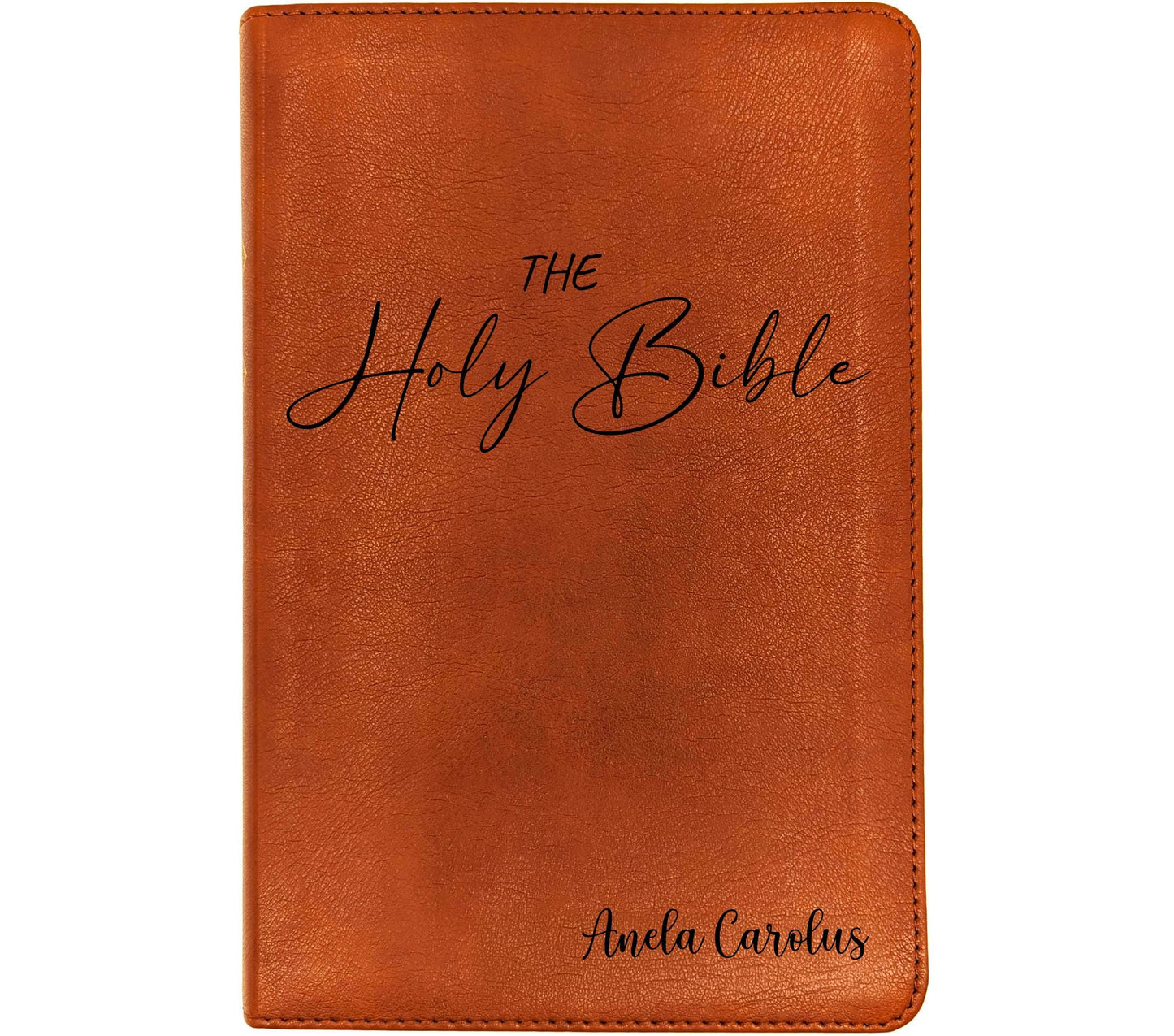 Personalized Spanish English Bible | Biblia Bilingüe RVR1960 & ESV | Custom Engraved Name | Nombre Grabado Bilingual Bible Regalo Cristiano