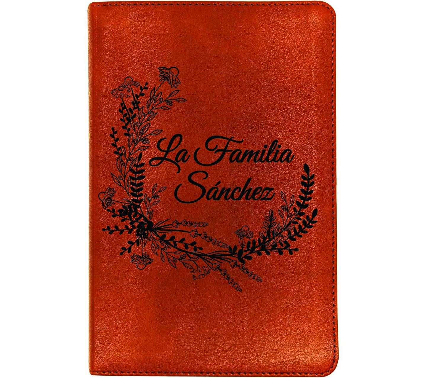 Personalized Spanish English Bible | Biblia Bilingüe RVR1960 & ESV | Custom Engraved Name | Nombre Grabado Bilingual Bible Biblia para boda