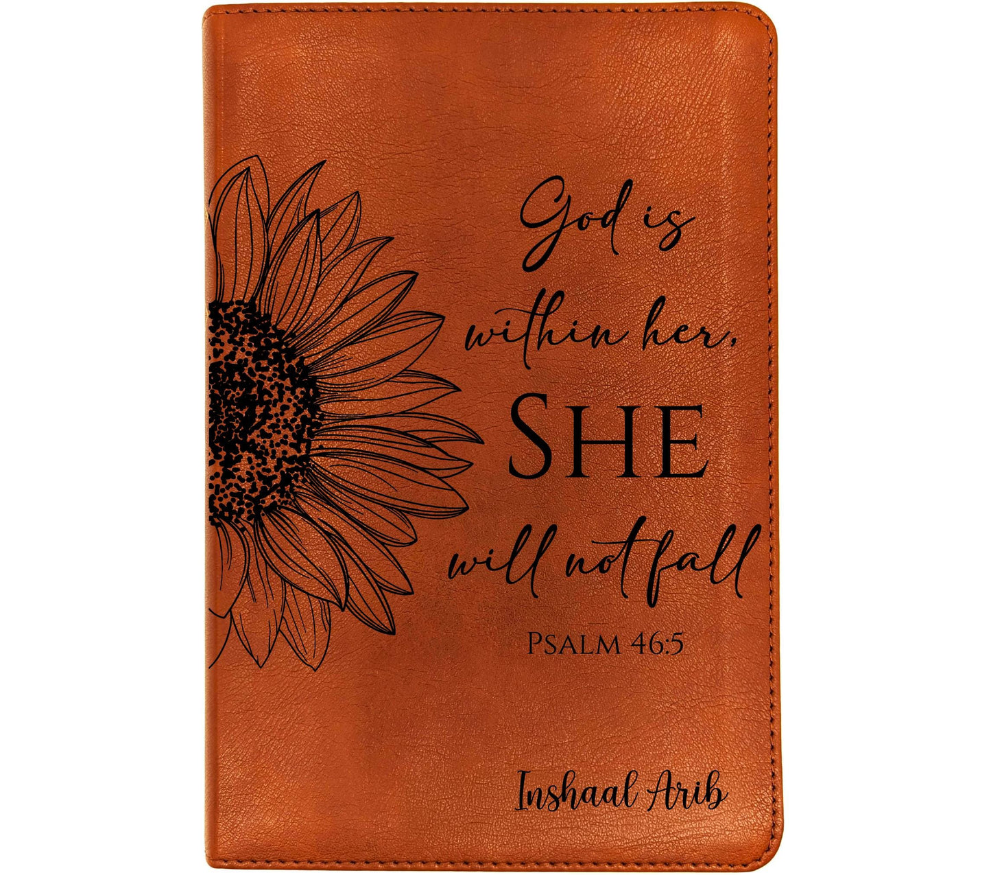 Personalized Spanish English Bible | Biblia Bilingüe RVR1960 & ESV | Custom Engraved Name | Nombre Grabado Bilingual Bible Regalo Cristiano