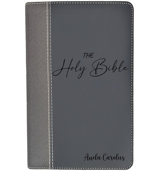 Personalized NIV Bible | Custom Engraved Name | Large Print