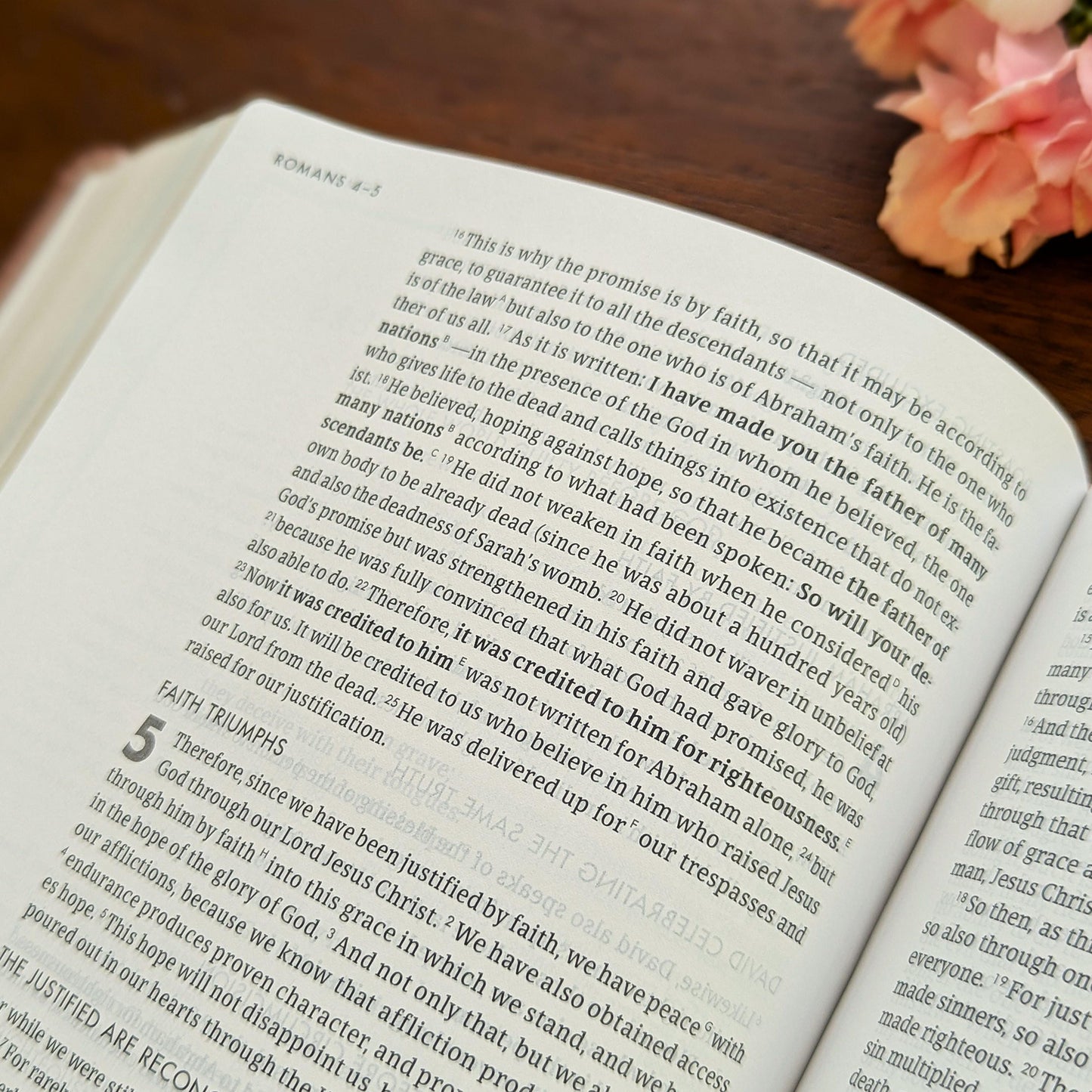 Personalized CSB Journaling Bible | Rose Gold | Custom Engraved Name | Christian Gift for Women