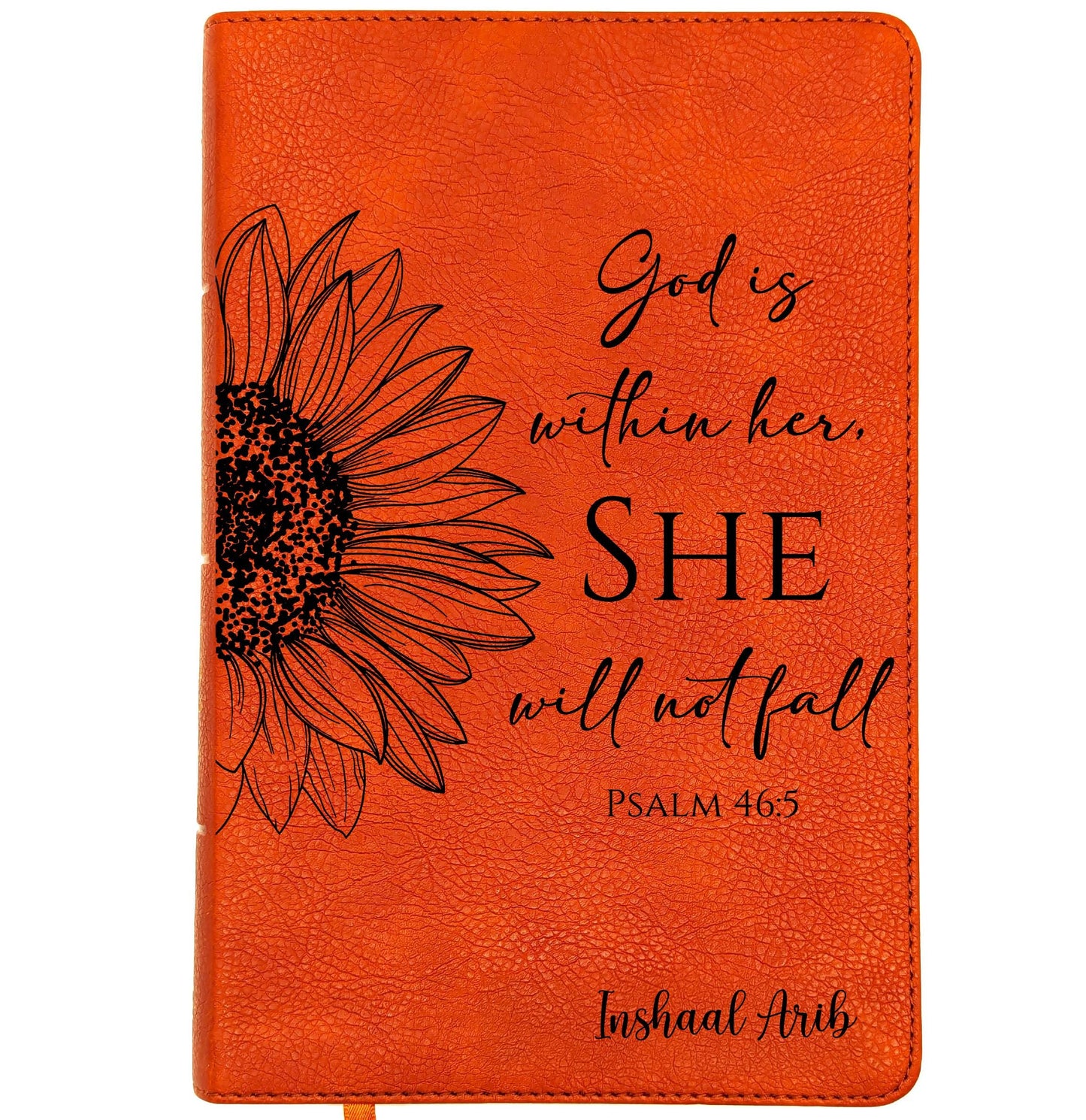 Personalized NASB Large Print Bible | Custom Engraved Name | New American Standard 2020 | Personal Size Reference Bible | Christian Gift