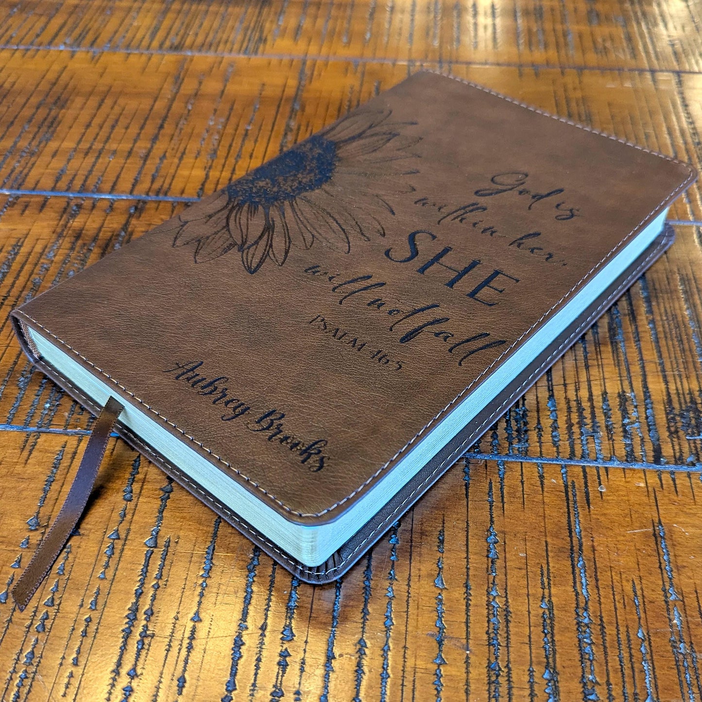 Personalized NLT Thinline Reference Bible | Custom Engraved Name | App Enabled | Portable Study Bible Gift for Men & Women
