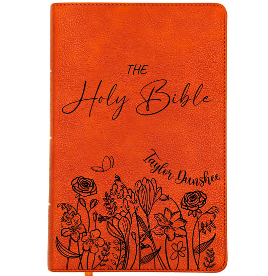 Personalized NASB Large Print Bible | Custom Engraved Name | New American Standard 2020 | Personal Size Reference Bible | Christian Gift