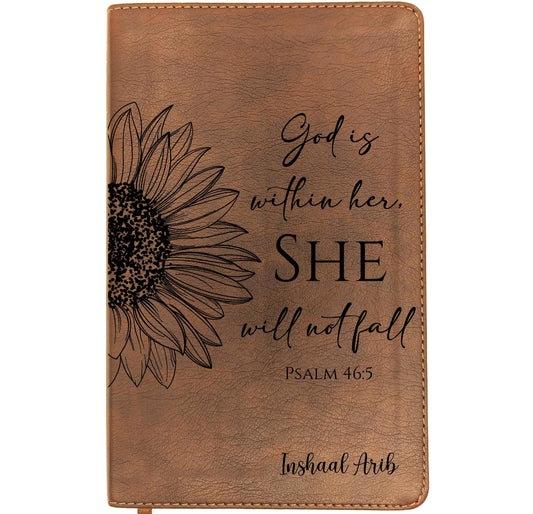 Personalized NLT Thinline Bible | Custom Engraved Name | New Living Translation | Reference Bible | Christian Gift for Men & Women