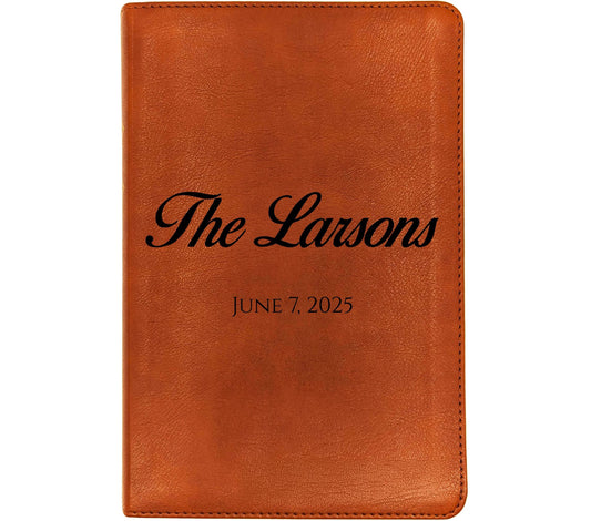 Personalized Spanish English Bible | Biblia Bilingüe RVR1960 & ESV | Custom Engraved Name | Nombre Grabado Bilingual Bible Regalo Cristiano