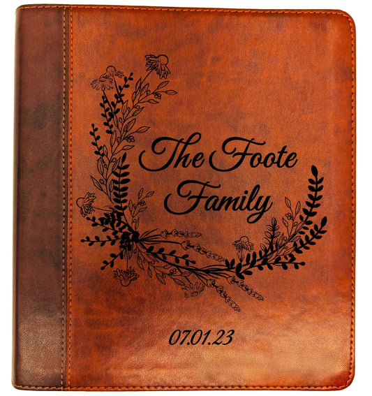 Personalized ESV Journaling Study Bible | English Standard Version | Custom Engraved Name | Wide Margin Study Bible | Christian Gift