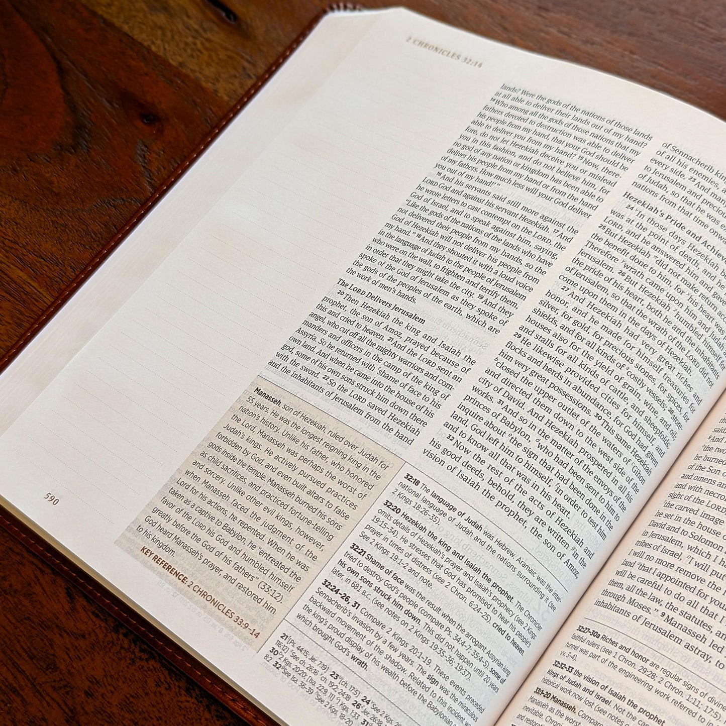 Personalized ESV Journaling Study Bible | Custom Engraved Name | Wide Margin Bible for Notes | Christian Gift for Men & Women | Study Bible
