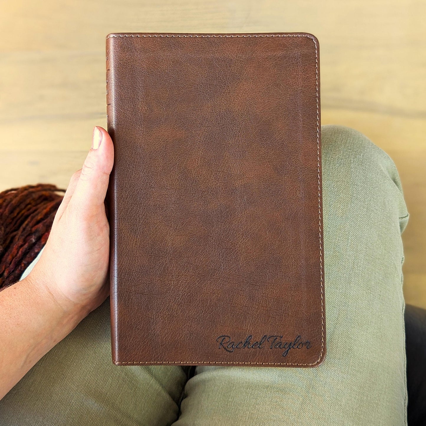 Personalized NLT Thinline Bible | Custom Engraved Name | New Living Translation | Reference Bible | Christian Gift for Men & Women
