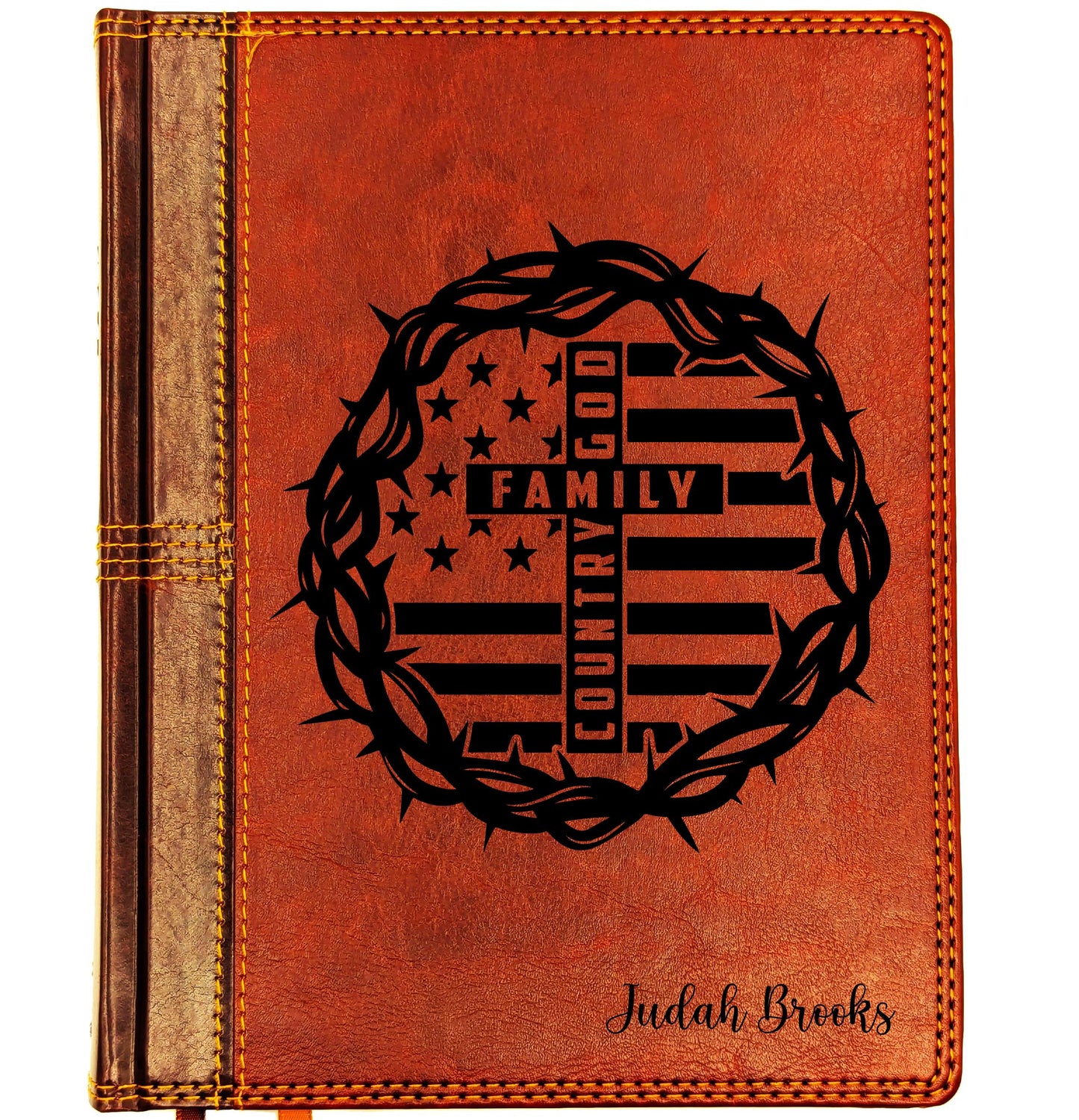Personalized NASB Journaling Bible | New American Standard 1995 | Custom Engraved Name | Wide Margin Study Bible | Christian Gift Men Women