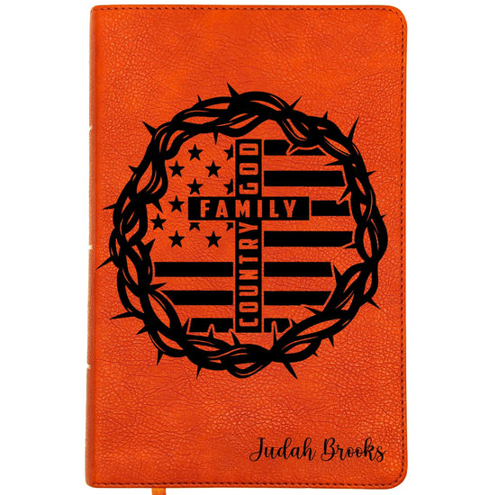 Personalized NASB Large Print Bible | Custom Engraved Name | New American Standard 2020 | Personal Size Reference Bible | Christian Gift