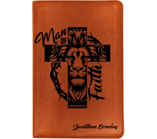 Personalized Spanish English Bible | Biblia Bilingüe RVR1960 & ESV | Custom Engraved Name | Nombre Grabado Bilingual Bible Regalo Cristiano
