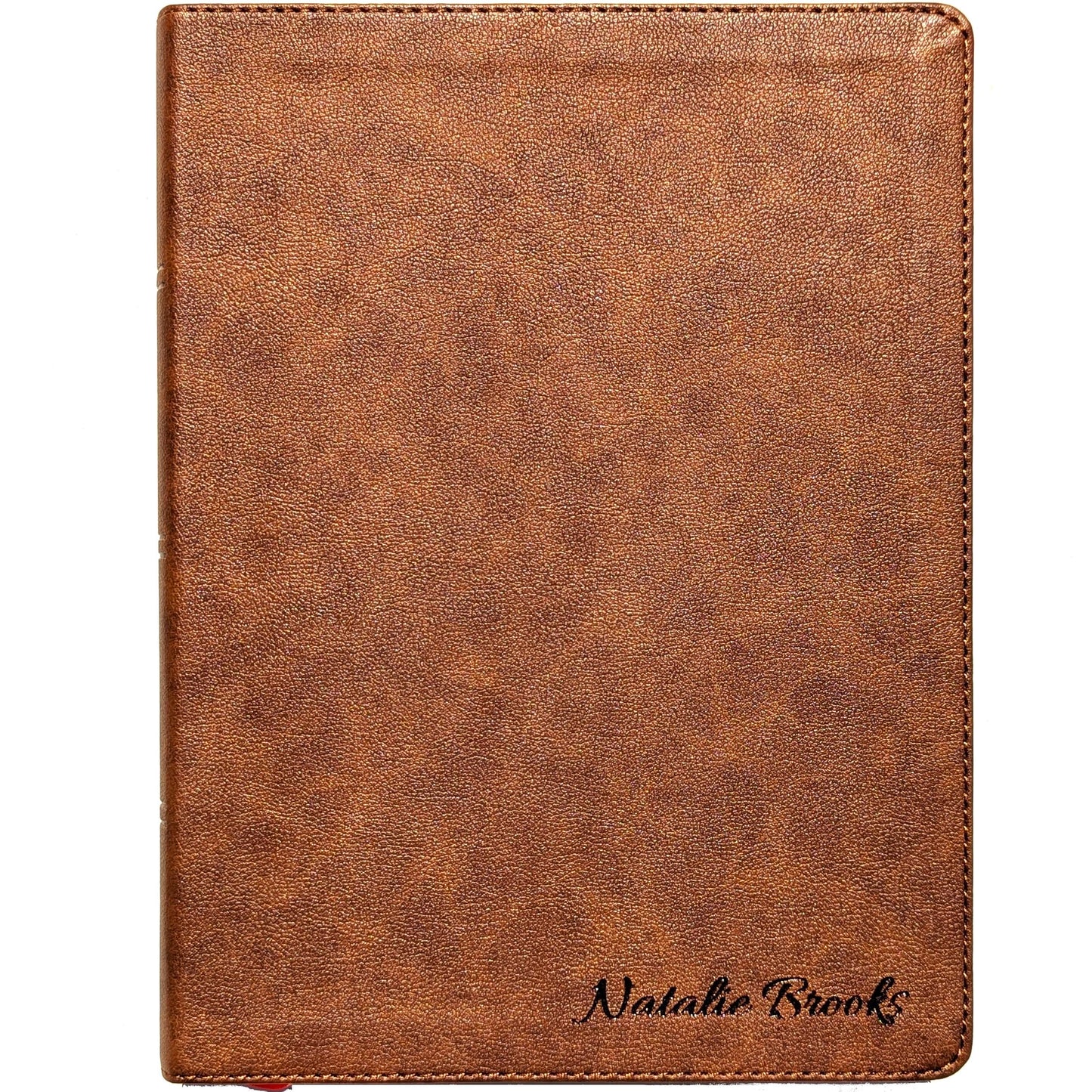Personalized KJV Wide Margin Bible | King James Version | Custom Engraved Name | Single-Column Journaling Bible | Christian Gift