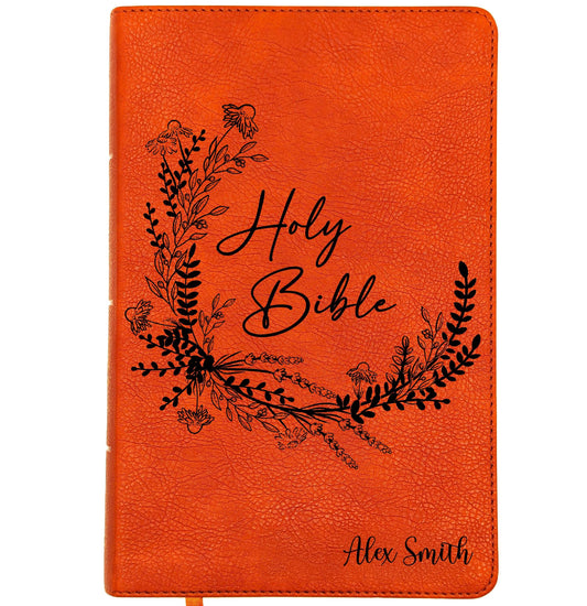 Personalized NASB Large Print Bible | Custom Engraved Name | New American Standard 2020 | Personal Size Reference Bible | Christian Gift
