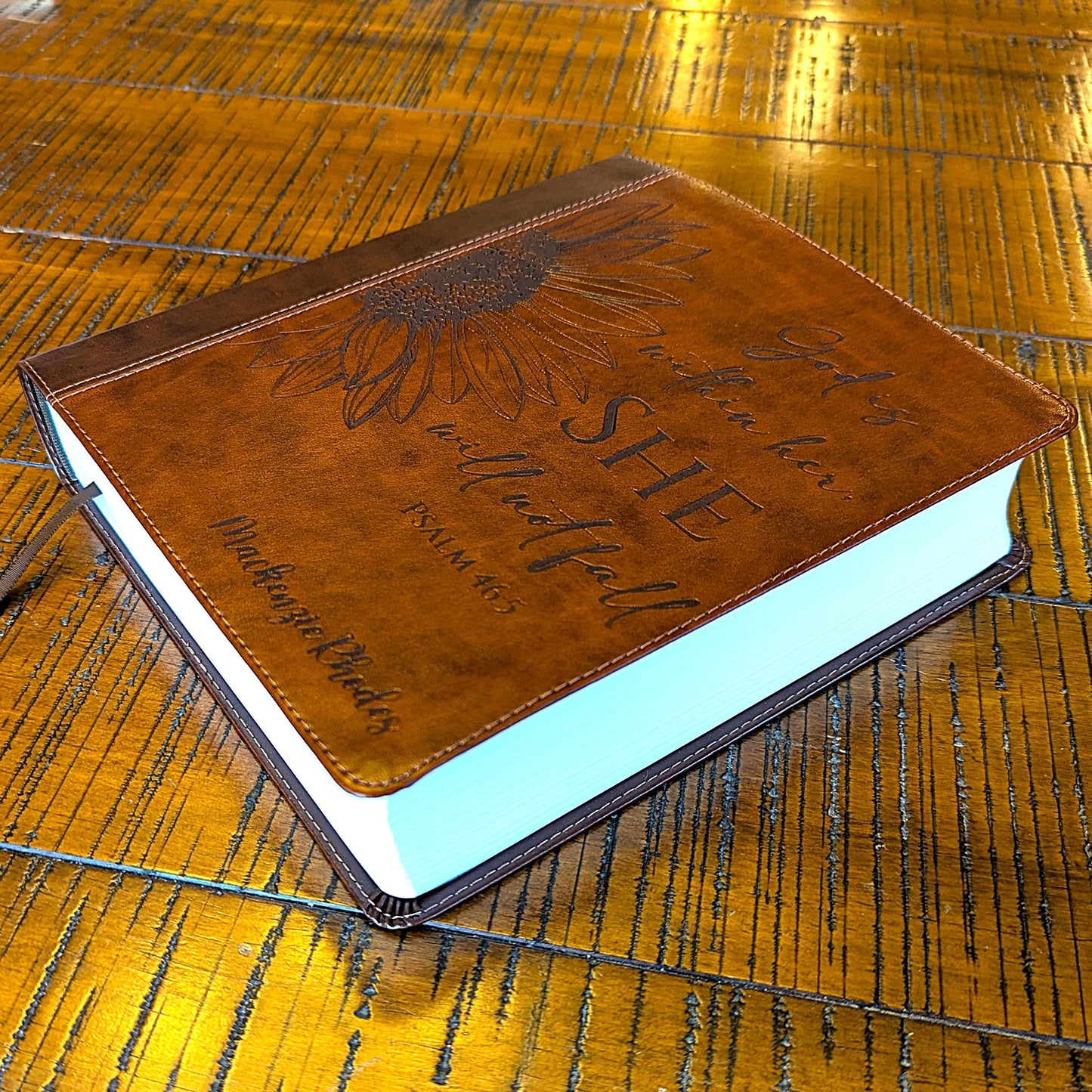 Personalized ESV Journaling Study Bible | Custom Engraved Name | Wide Margin Bible for Notes | Christian Gift for Men & Women | Study Bible