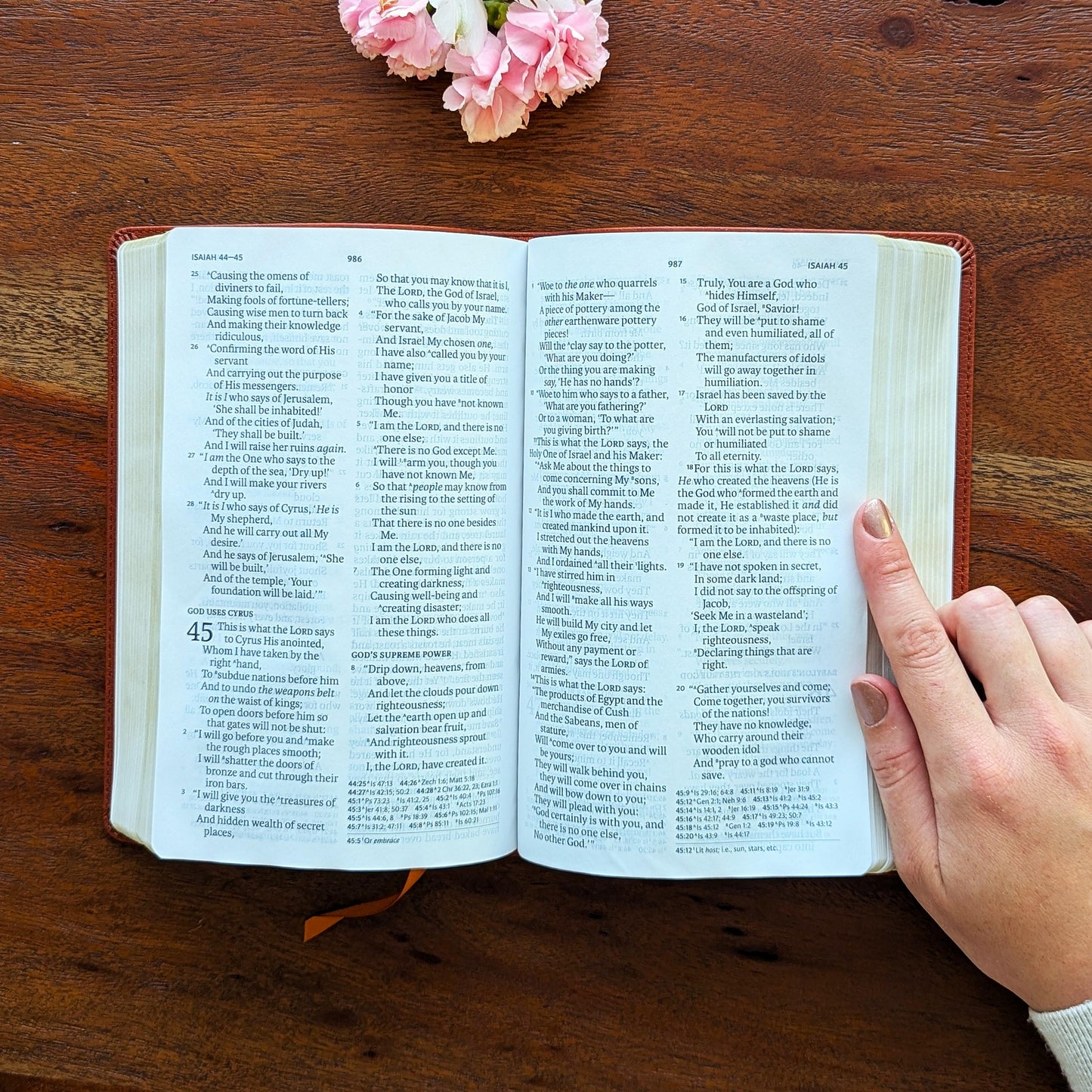 Personalized NASB Large Print Bible | Custom Engraved Name | New American Standard 2020 | Personal Size Reference Bible | Christian Gift