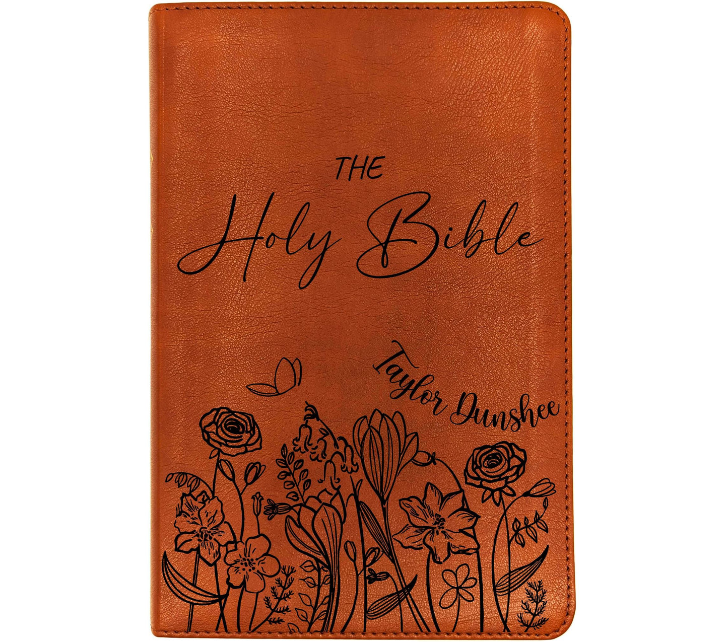 Personalized Spanish English Bible | Biblia Bilingüe RVR1960 & ESV | Custom Engraved Name | Nombre Grabado Bilingual Bible Regalo Cristiano