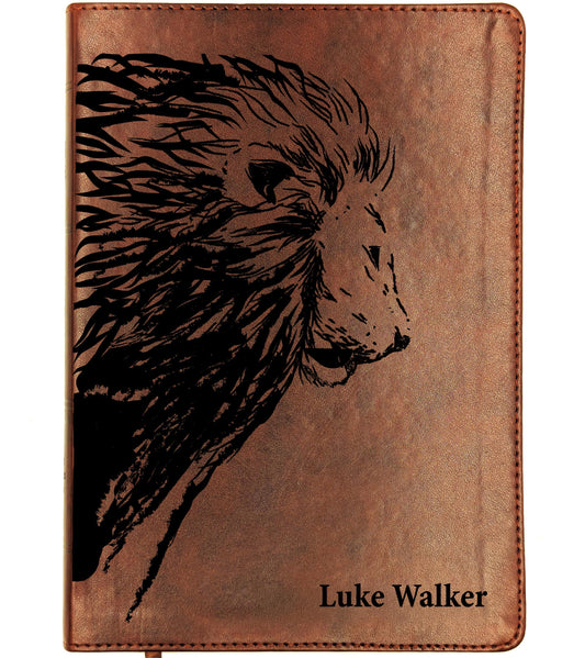 Personalized ESV Wide Margin Bible | Custom Engraved Name | English Standard Version | Journaling Reference Bible | Christian Gift