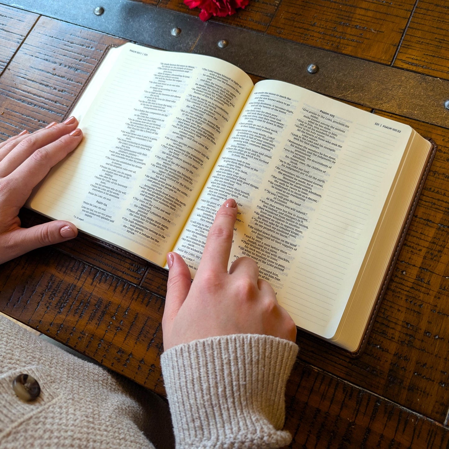 Personalized NIV Family Journaling Bible | New International Version | Custom Engraved | Easy-to-read Study Bible | Family Tree Gift