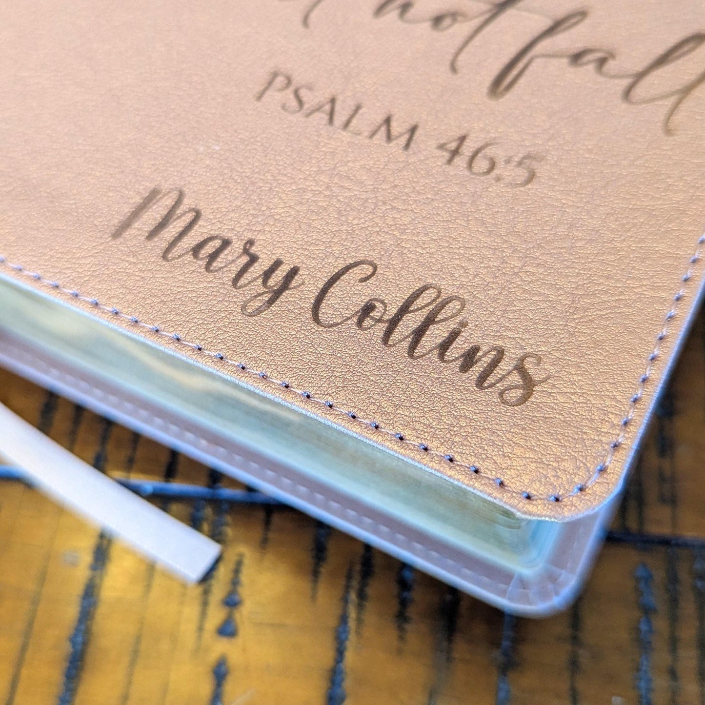Personalized CSB Bible | Custom Engraved Name | Pink Journaling Bible for Women | Easy-to-read Study Bible | Christian Gift for Her Bible