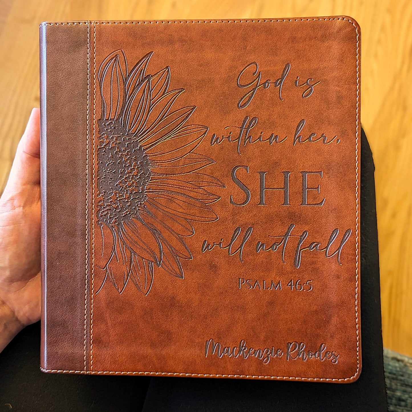 Personalized ESV Journaling Study Bible | Custom Engraved Name | Wide Margin Bible for Notes | Christian Gift for Men & Women | Study Bible
