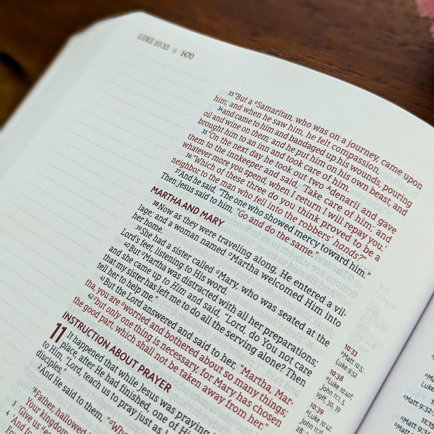 Personalized NASB Journaling Bible | New American Standard 1995 | Custom Engraved Name | Wide Margin Study Bible | Wedding Bible