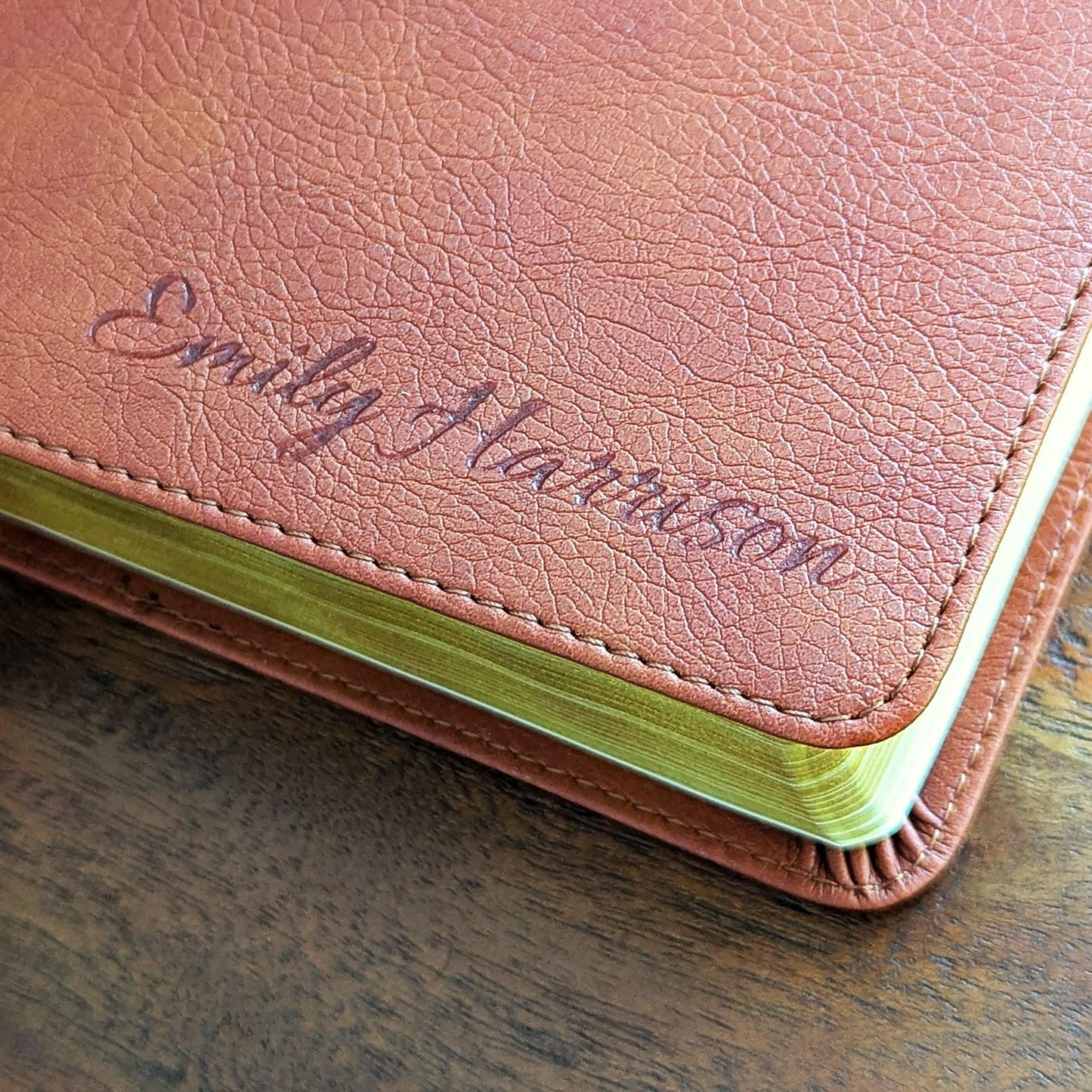 Personalized NASB Large Print Bible | Custom Engraved Name | New American Standard 2020 | Personal Size Reference Bible | Christian Gift