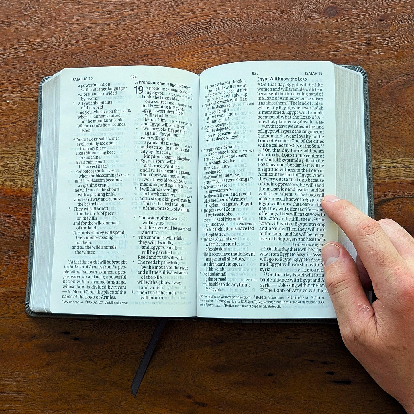 Personalized CSB Large Print Bible | Custom Engraved Name | Christian Standard Bible | Personal Size Reference Bible | Gift for Men & Women