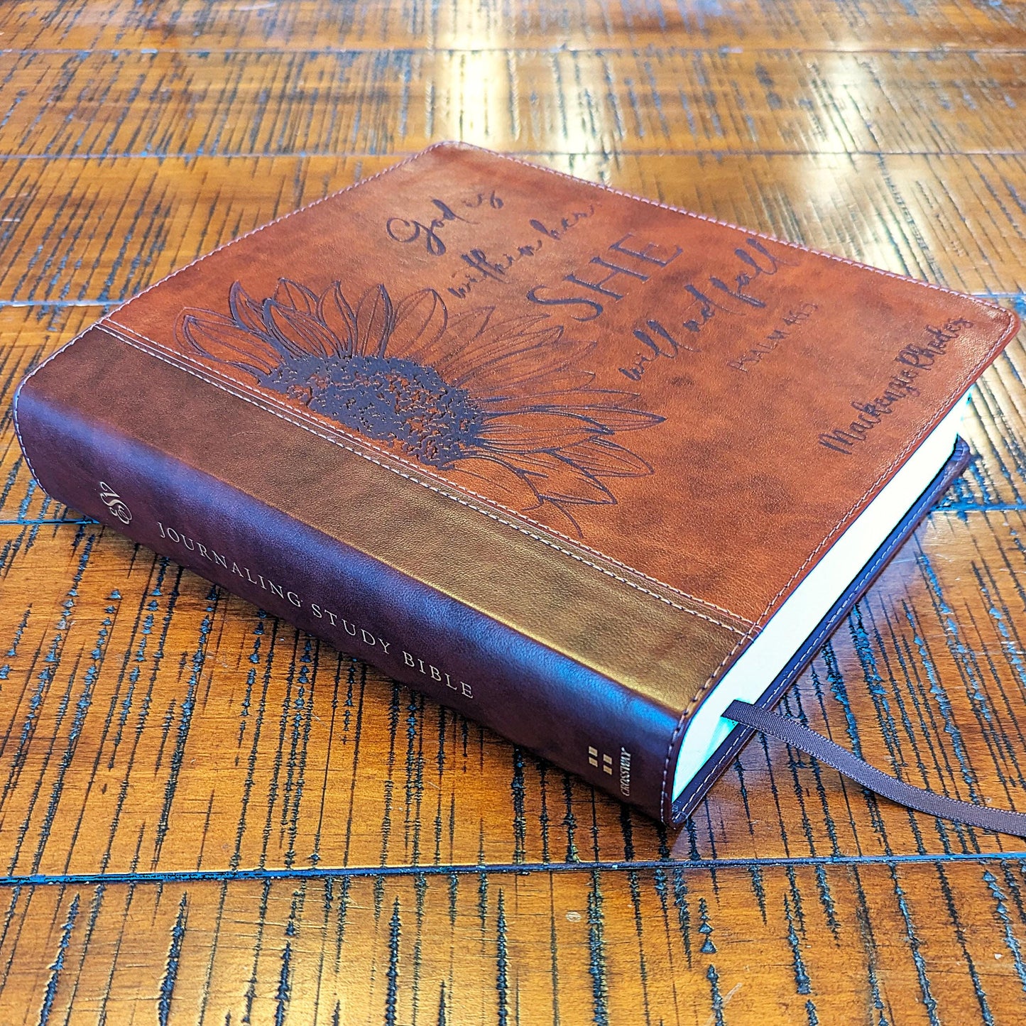 Personalized ESV Journaling Study Bible | Custom Engraved Name | Wide Margin Bible for Notes | Christian Gift for Men & Women | Study Bible