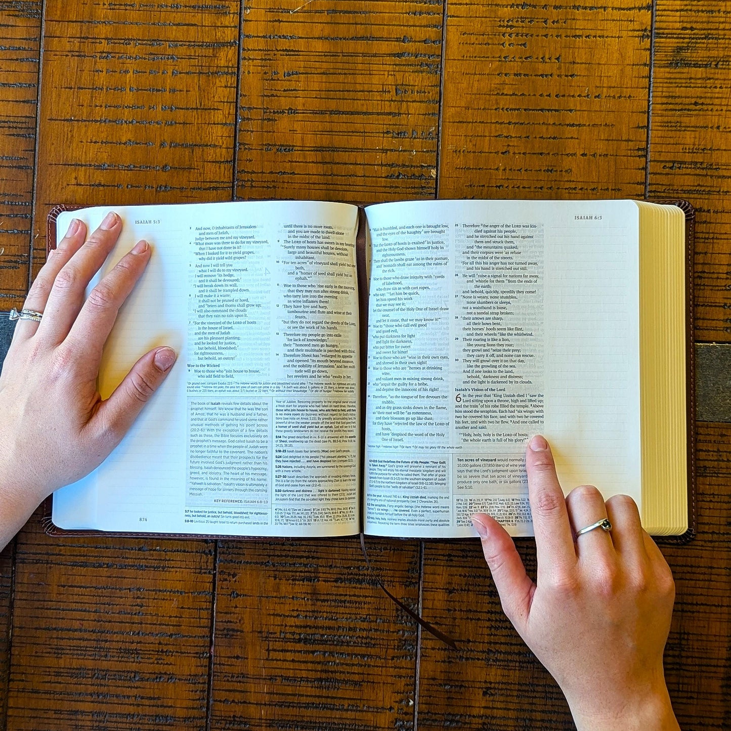 Personalized ESV Journaling Study Bible | Custom Engraved Name | Wide Margin Bible for Notes | Christian Gift for Men & Women | Study Bible