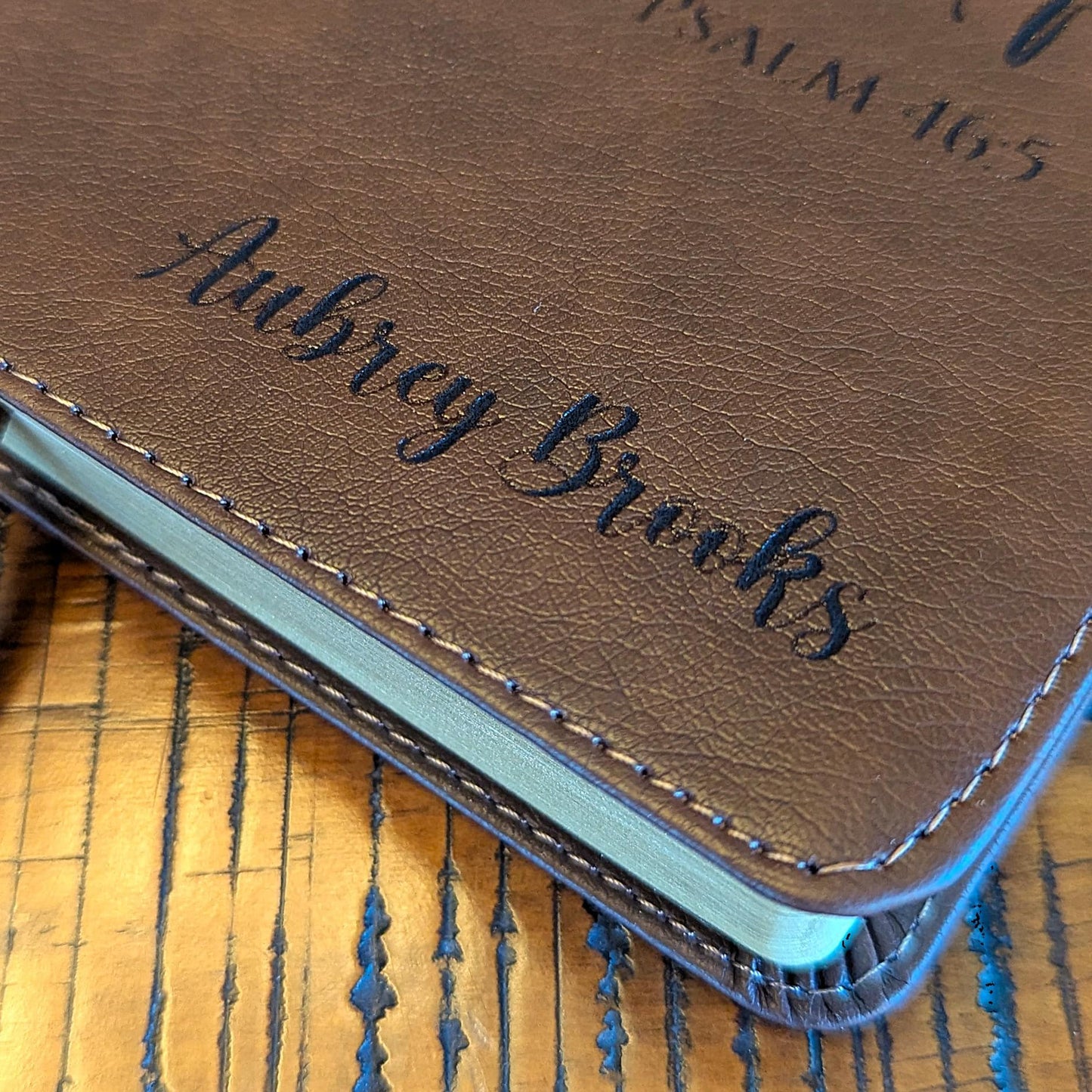 Personalized NLT Thinline Reference Bible | Custom Engraved Name | App Enabled | Portable Study Bible Gift for Men & Women
