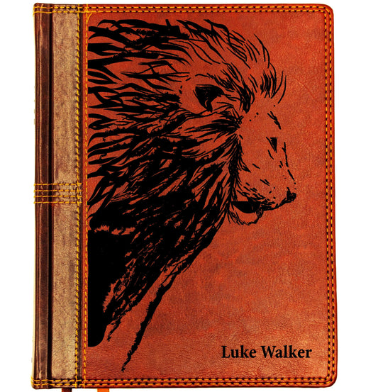 Personalized NASB Journaling Bible | New American Standard 1995 | Custom Engraved Name | Wide Margin Study Bible | Christian Gift Men Women