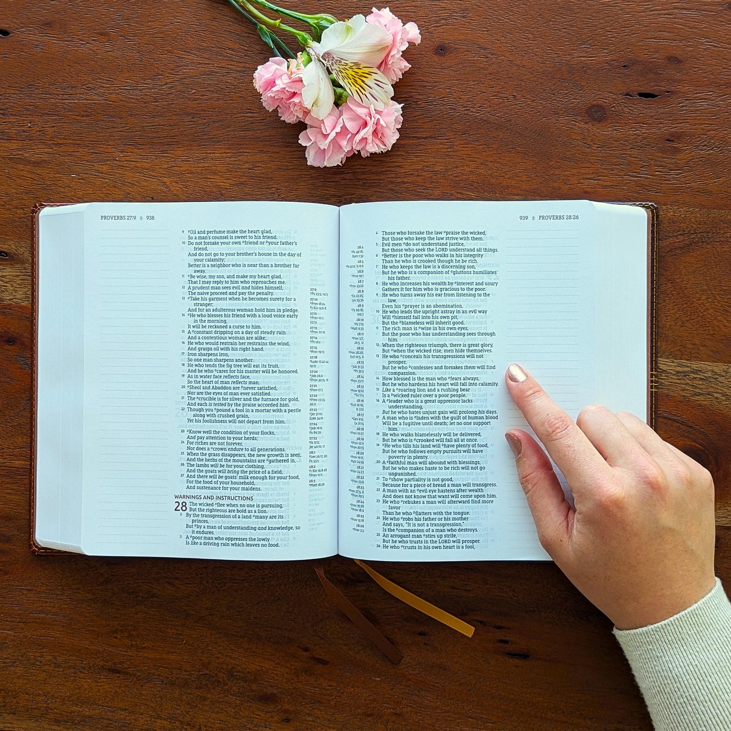 Personalized NASB Journaling Bible | New American Standard 1995 | Custom Engraved Name | Wide Margin Study Bible | Christian Gift Men Women