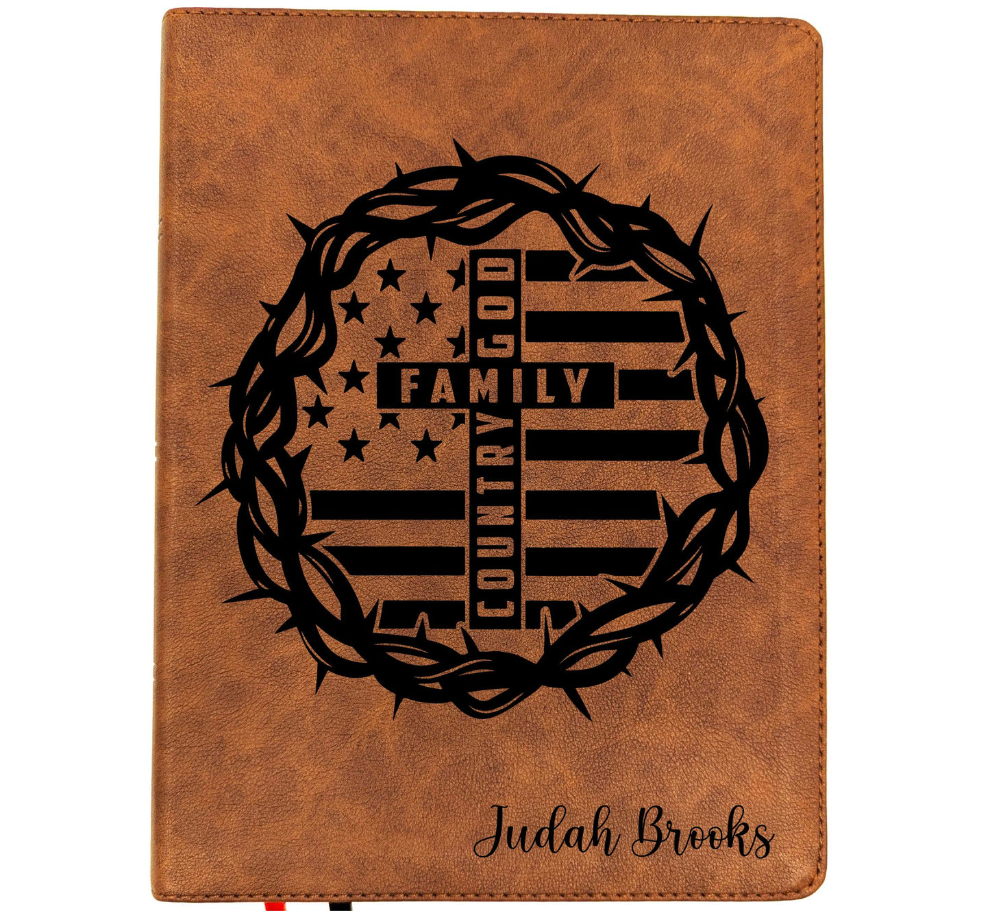 Personalized KJV Wide Margin Bible | King James Version | Custom Engraved Name | Single-Column Journaling Bible | Christian Gift