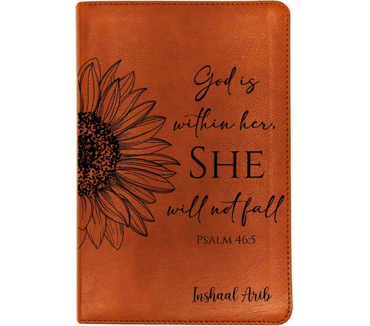 Personalized Spanish English Bible | Biblia Bilingüe RVR1960 & ESV | Custom Engraved Name | Nombre Grabado Bilingual Bible Regalo Cristiano